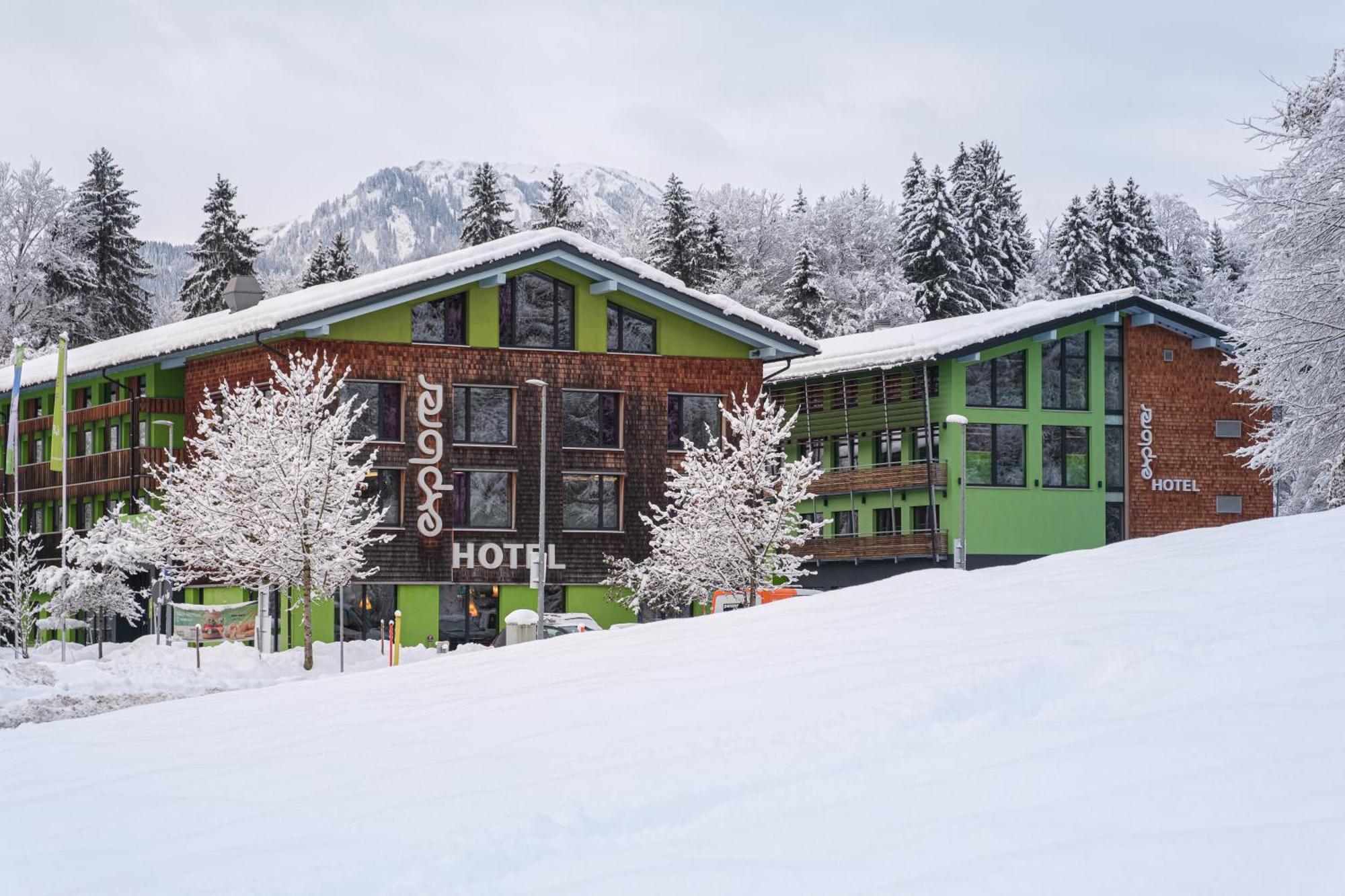 Explorer Hotel Oberstdorf Фишен Экстерьер фото