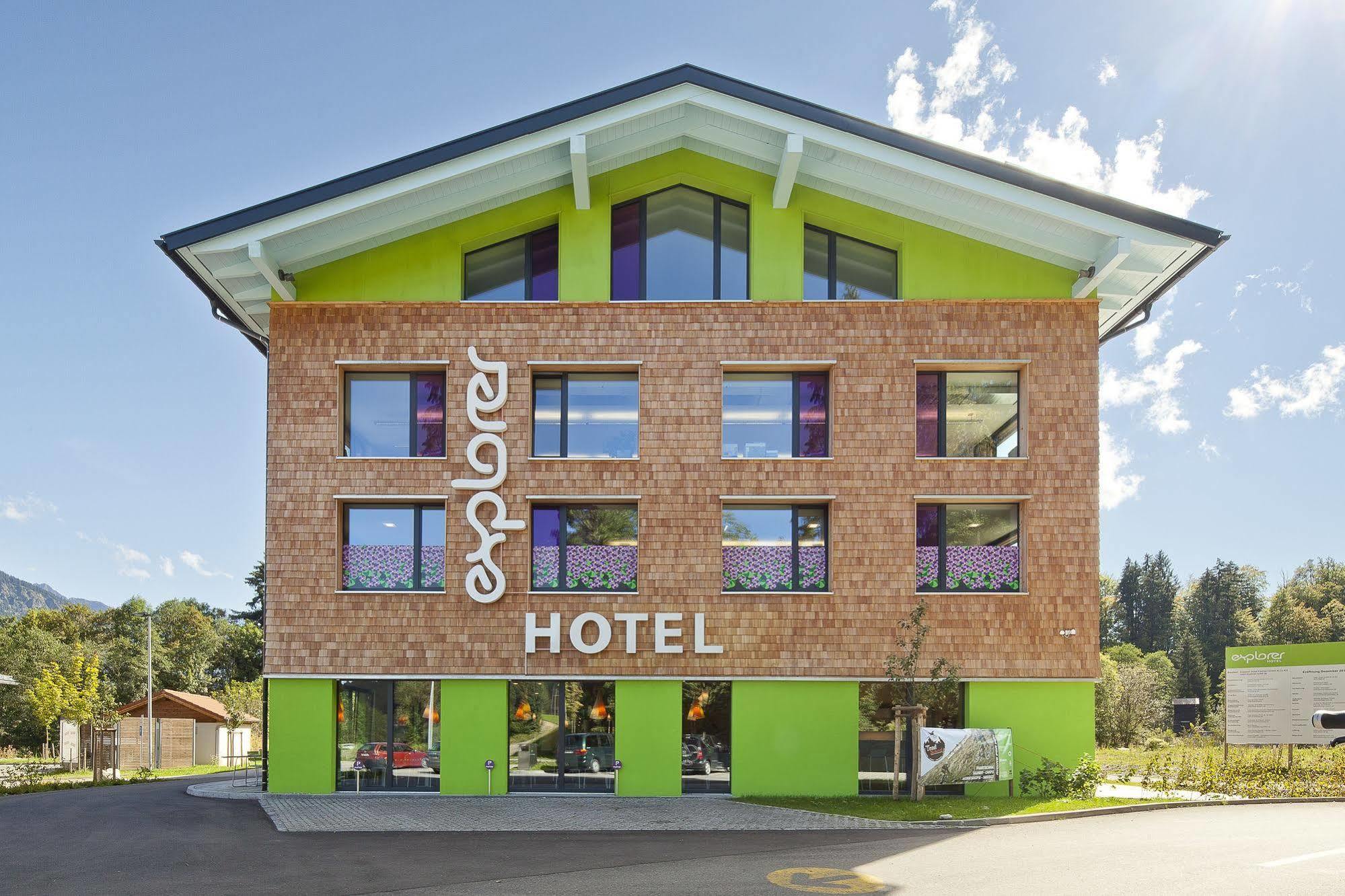 Explorer Hotel Oberstdorf Фишен Экстерьер фото
